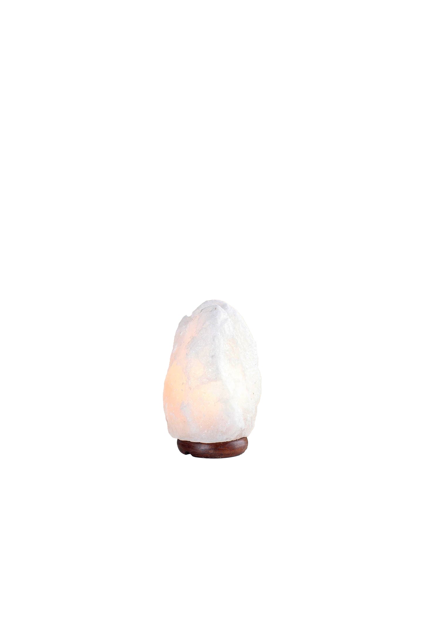 Mini Lampe de Sel Blanche (USB)